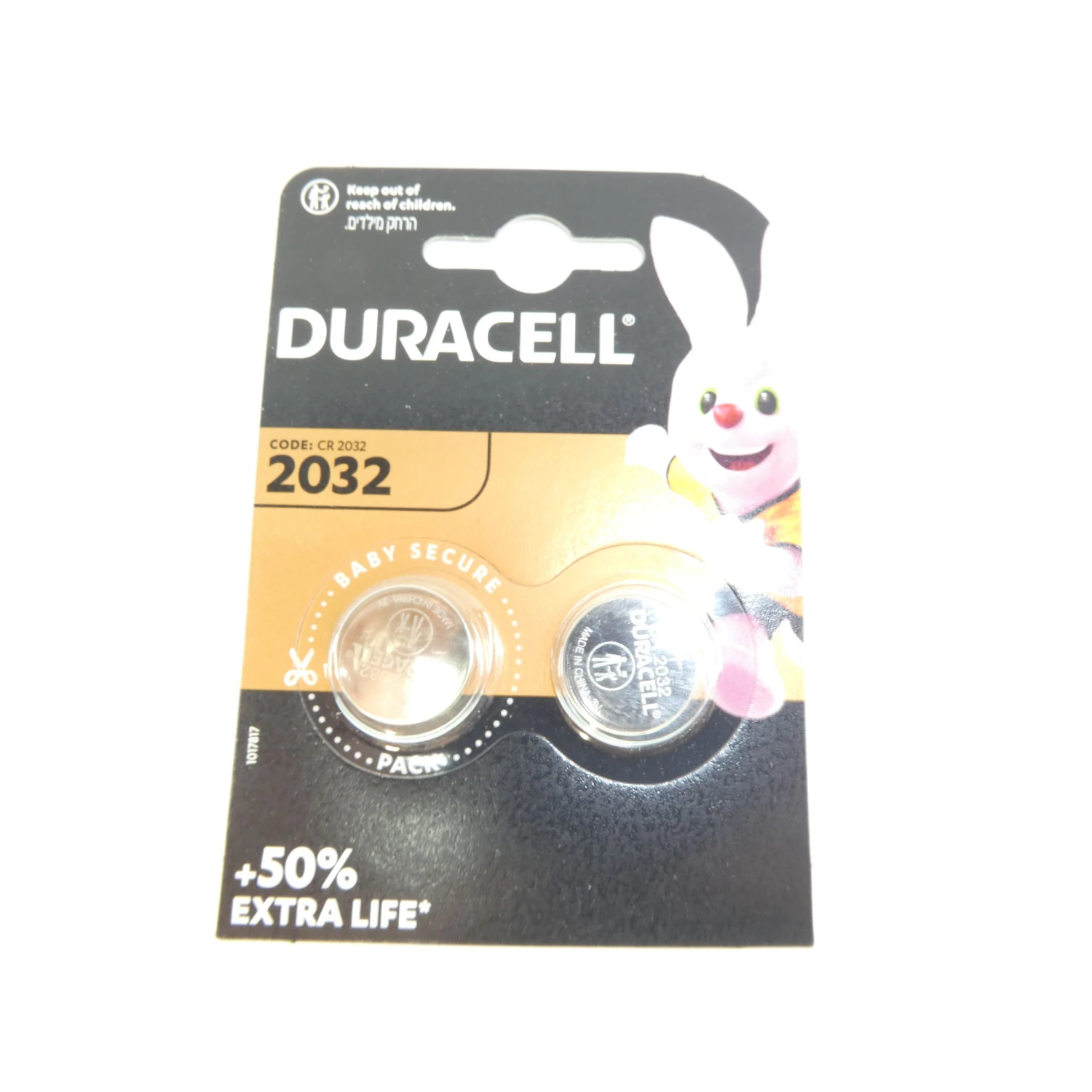 Duracell Batterie CR2032 3 Duracell Batterie CR2032