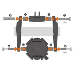 SKS Compit/E-Spacer Kit 6 SKS Compit/E-Spacer Kit -Fahrradwerkzeuge 32150 3 ZB 402