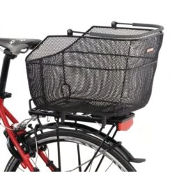 Pletscher Korb Deluxe XXL Auf Gepäckträger Fein Mit 3-Punkte-Adapter