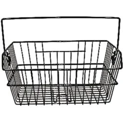 Bike Attitude Korb Unix Auf Gepäckträger Grob Plastifiziert