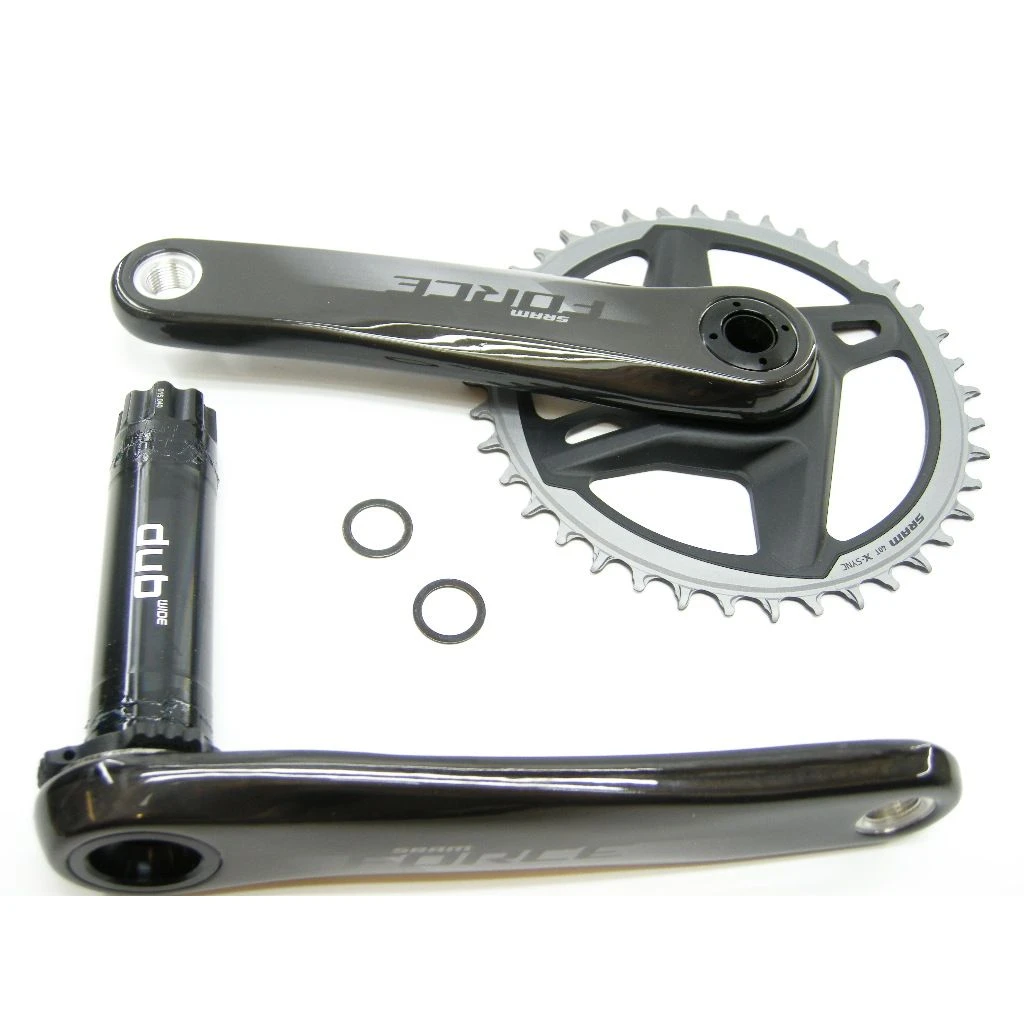 Sram Force AXS Wide DUB 2x12-fach Kurbelgarnitur 2 Sram Force AXS Wide DUB 2x12-fach Kurbelgarnitur